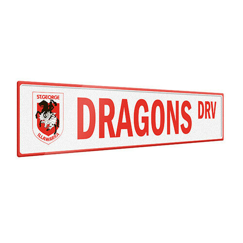 St George Dragons Street Sign