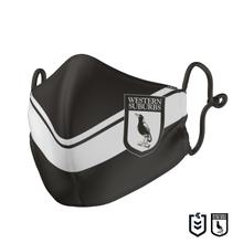 Western Suburbs Magpies Face Mask