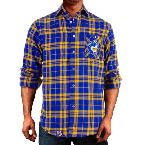 Parramatta Eels Mens Flannel Shirt