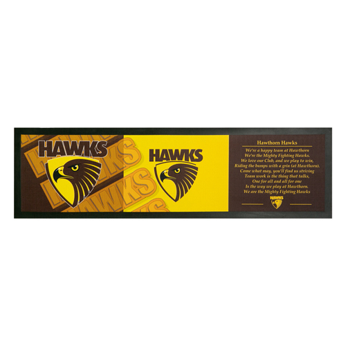 Hawthorn Hawks Bar Runner - Team Song