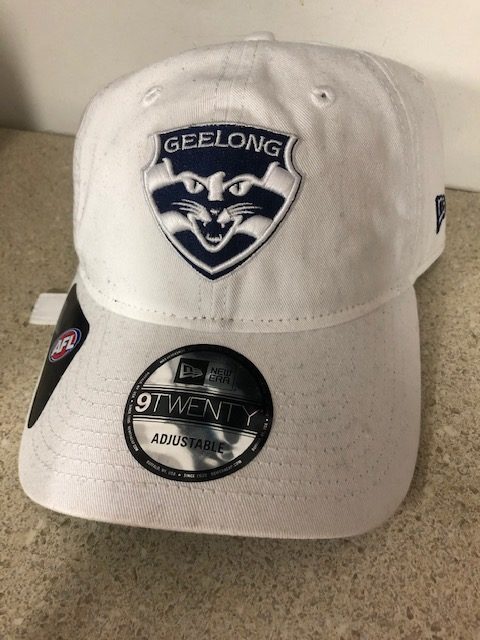 Geelong Cats 9Twenty White Core OSFM Cap