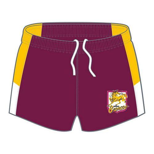 Brisbane Broncos Mens Retro Supporter Shorts