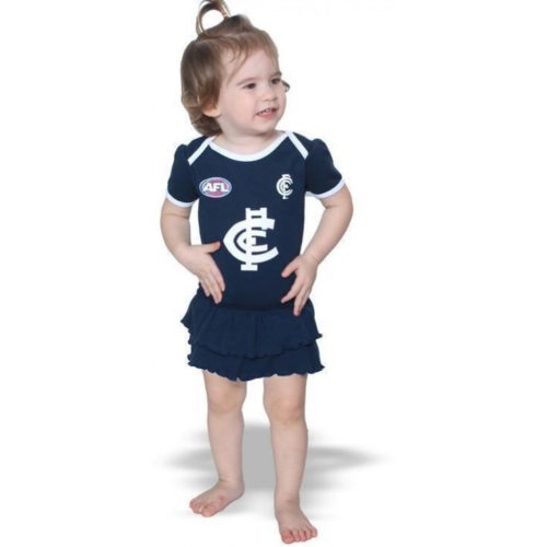 Carlton Blues Girls Footysuit