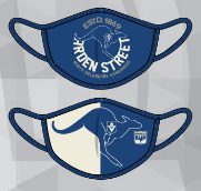 North Melbourne Kangaroos Adult Face Masks 2 Pack