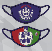 Fremantle Dockers Adult Face Masks 2 Pack