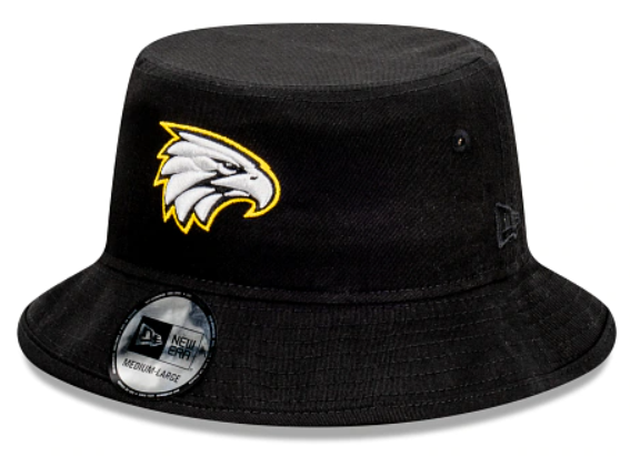 West Coast Eagles Black Pop Bucket Hat