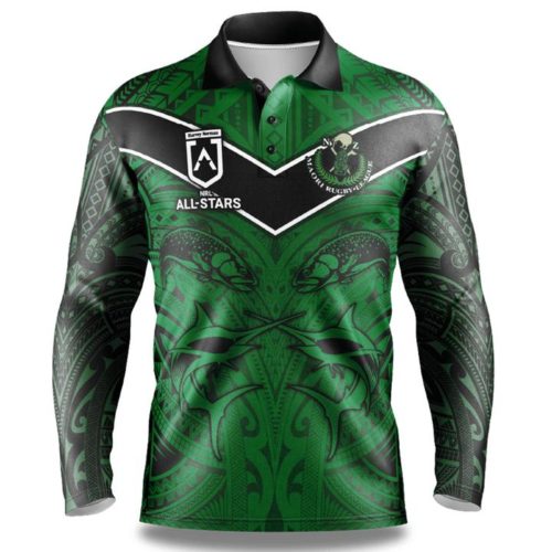Maori All Stars Mens Fishing Shirt