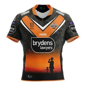 West Tigers Mens Anzac Jersey