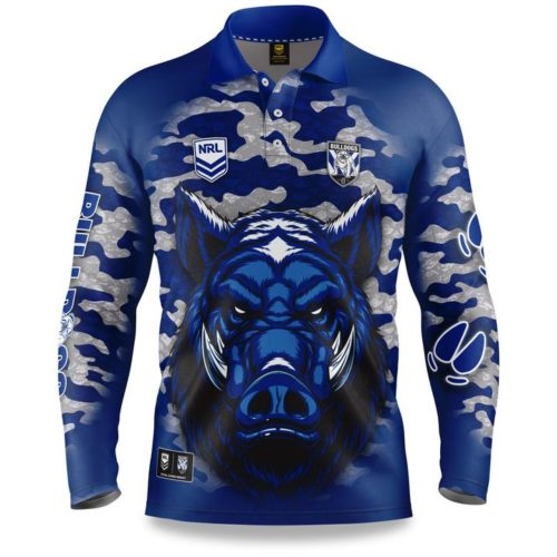Canterbury Bulldogs Mens Outback Shirt - Razorback