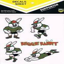 South Sydney Rabbitohs Mascot Decals Sheet