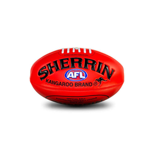 AFL Sherrin Supa Soft Ball -  Red