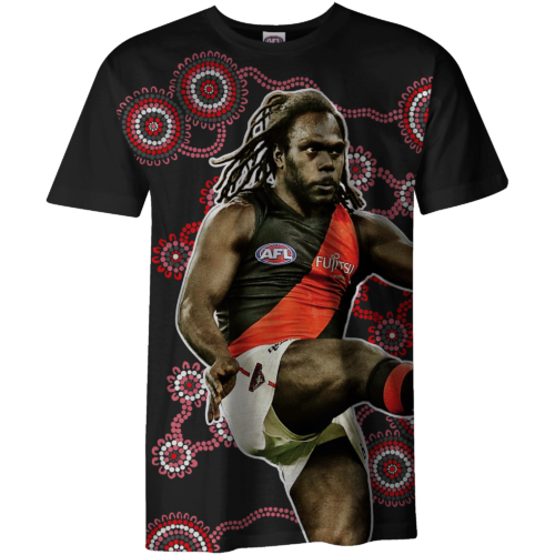 Essendon Bombers  Kids Player Tee - Anthony McDonald-Tipungwuti