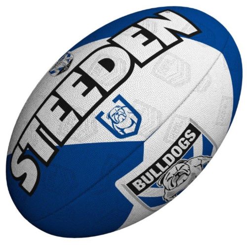 Canterbury Bulldogs Football Steeden Size 5