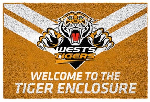 West Tigers Door Mat