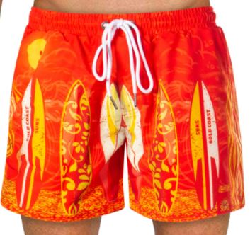 Gold Coast Suns Mens Hawaiian Shorts