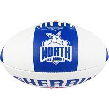 North Melbourne Kangaroos Ball Syn Sherrin Size 5