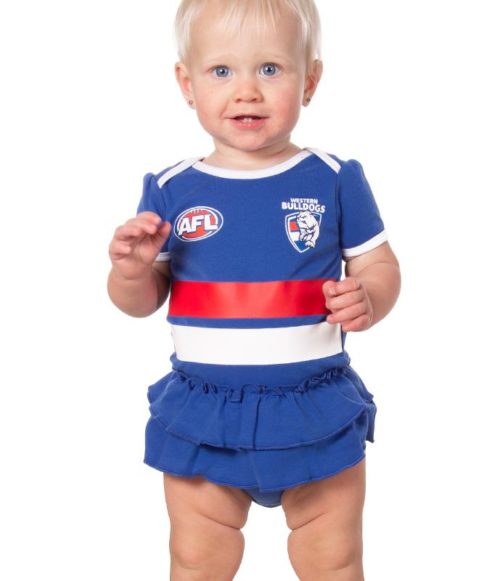 Western Bulldogs Girls Footysuit