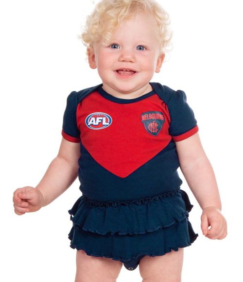 Melbourne Demons Girls Footysuit