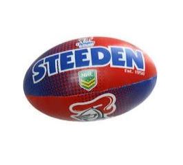 Newcastle Knights Sponge Football