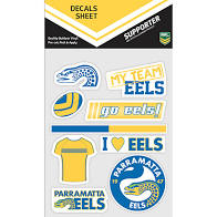 Parramatta Eels Mixed Decals Sheet