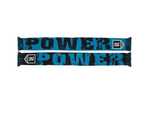 Port Adelaide Power Impact Jacquard Scarf