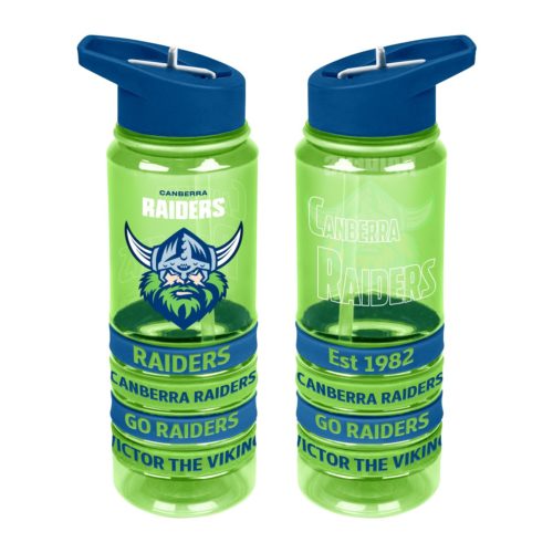 Canberra Raiders Water Bottle - Tritan with Bands