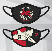 Essendon Bombers Adult Face Masks 2 Pack