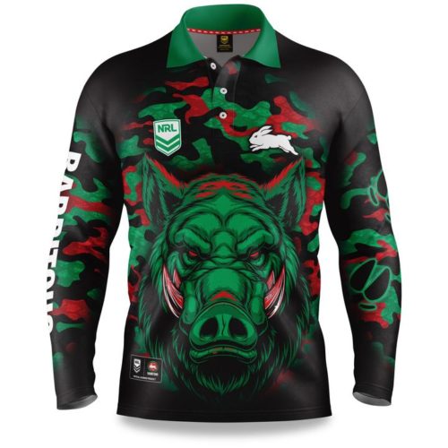 South Sydney Rabbitohs Mens Outback Shirt - Razorback