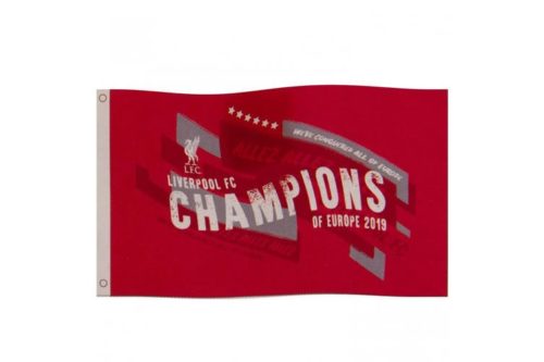 Liverpool FC Flag - 2019 Champions of Europe