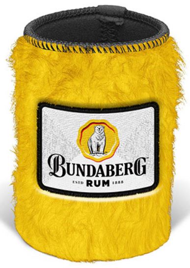 Bundaberg Rum Stubby Cooler - Yellow Furry