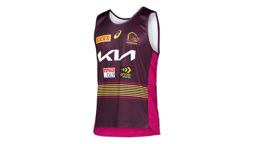 Brisbane Broncos Mens Training Singlet