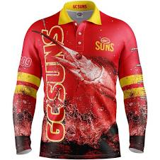 Gold Coast Suns Mens Fishing Shirt