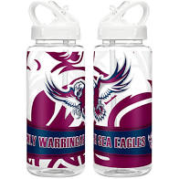 Manly Sea Eagles Water Bottle - Tritan