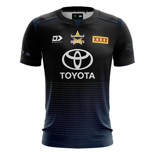 North Queensland Cowboys Mens Warm Up Tee