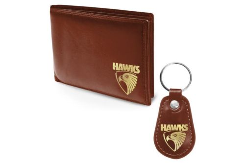 Hawthorn Hawks Wallet & Keyring Gift Pack