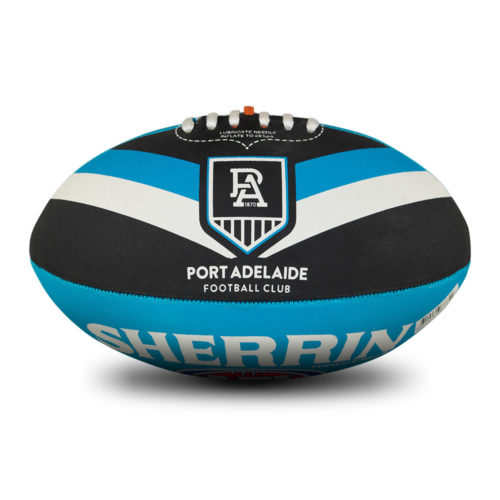 Port Adelaide Power Ball Syn Sherrin Size 5