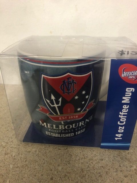 Melbourne Demons Coffee Mug - Barrel