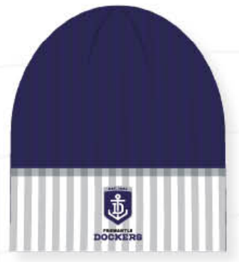 Fremantle Dockers Beanie - Boundary Rib