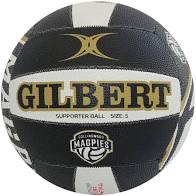 Magpies Netball Gilbert Size 5