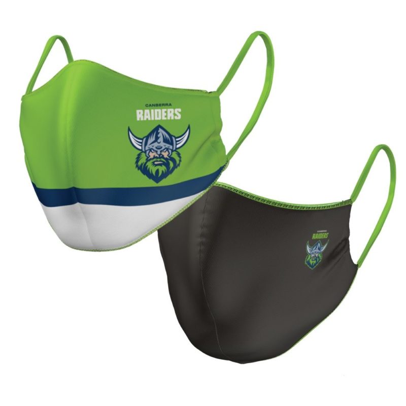 Canberra Raiders Face Mask Whateva Sports