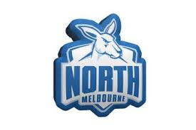 North Melbourne Kangaroos Logo Cushion