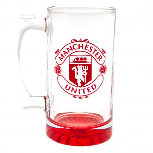 Manchester United FC Stein Glass - Crest