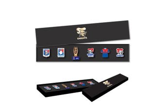 Newcastle Knights Pin Badge Collectors Set - Evolution