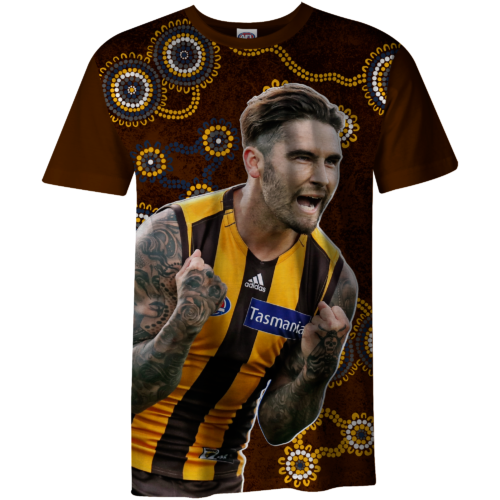 Hawthorn Hawks Mens Player Tee - Chad Wingard