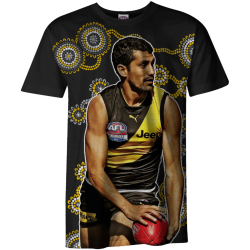 Richmond Tigers Mens Player Tee - Marlion Pickett