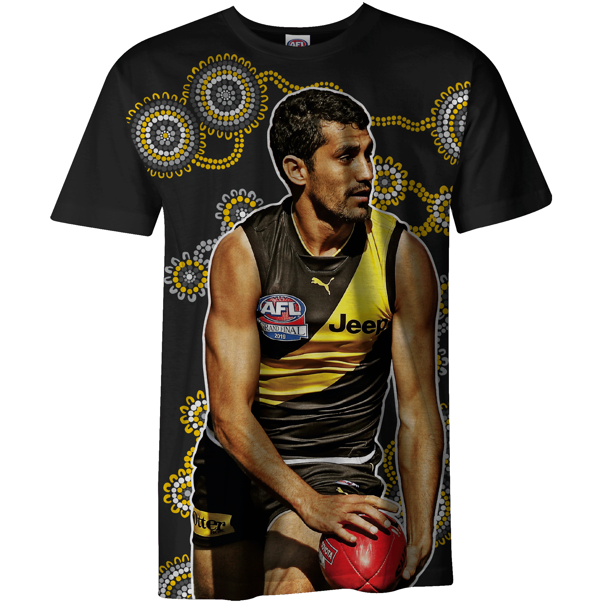 Richmond Tigers Kids Player Tee Marlion Pickett Whateva Sports