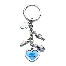 Cronulla Sharks Keyring - Charm