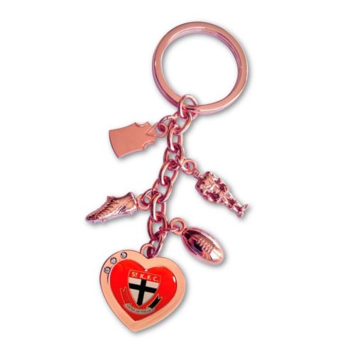 St Kilda Saints Keyring - Charm