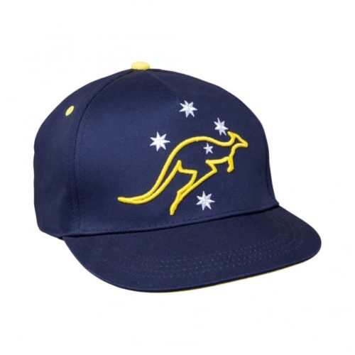 Australian Kangaroos Medieval Blue Snapback Cap