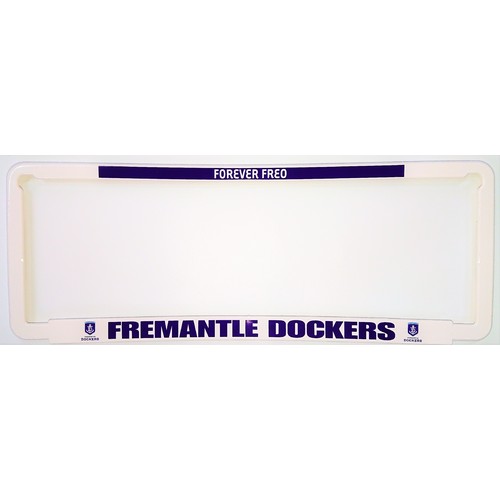 Fremantle Dockers Number Plate Frame